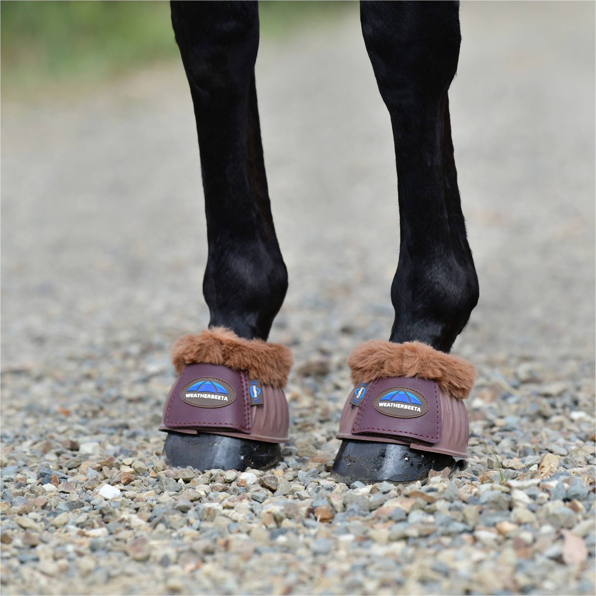 2025 WeatherBeeta Tough-Tec Prime Fleece Trim Caoutchouc Bottes 1027523 - Brown / Brown